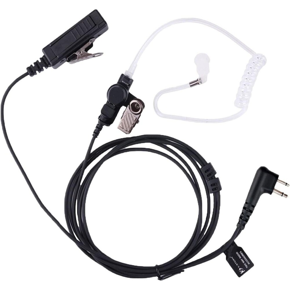 K-Storm Walkie Talkie Surveillance Headset Compatible with Motorola Radio | Acou